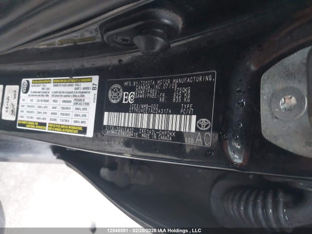 Aukcja sprzedaży 2010 Toyota Corolla Matrix, vin: 2T1KU4EE7AC243174, numer aukcji: 12548591