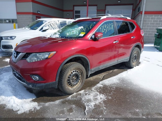 12548637 :رقم المزاد ، 5N1AT2MV8FC802201 vin ، 2015 Nissan Rogue S/sl/sv مزاد بيع
