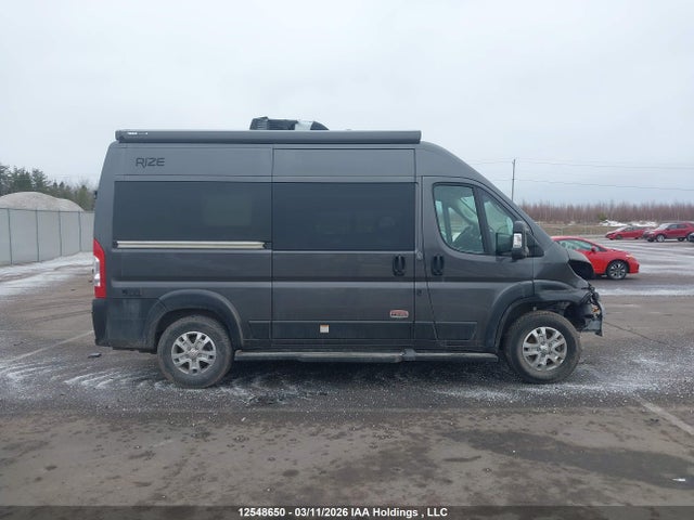 12548650 :رقم المزاد ، 3C6LRVBG3PE510524 vin ، 2023 Ram Promaster 1500 High Roof 136 Wb مزاد بيع