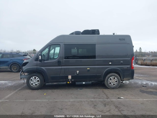 12548650 :رقم المزاد ، 3C6LRVBG3PE510524 vin ، 2023 Ram Promaster 1500 High Roof 136 Wb مزاد بيع