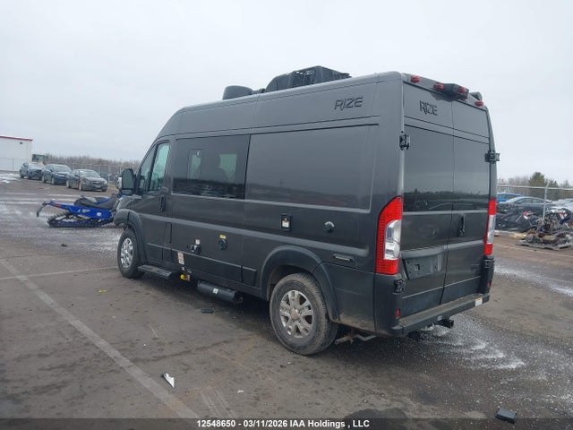 12548650 :رقم المزاد ، 3C6LRVBG3PE510524 vin ، 2023 Ram Promaster 1500 High Roof 136 Wb مزاد بيع
