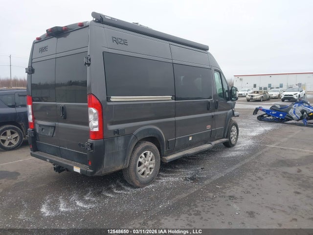 12548650 :رقم المزاد ، 3C6LRVBG3PE510524 vin ، 2023 Ram Promaster 1500 High Roof 136 Wb مزاد بيع