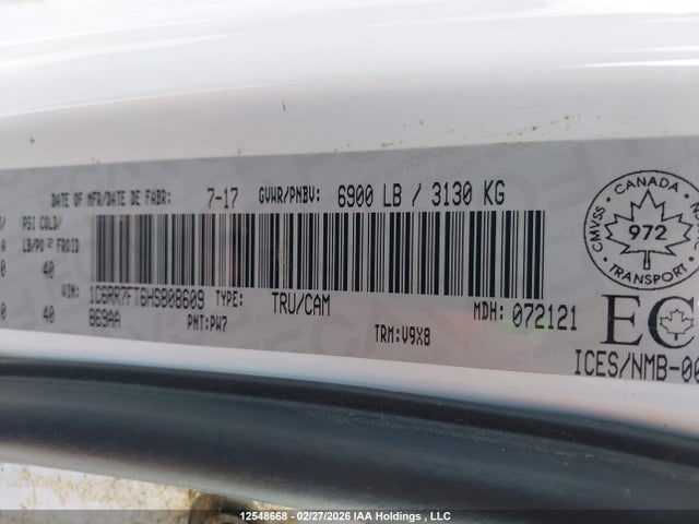 Dodge RAM 1500 2017 1C6RR7FT6HS808609 Image 9