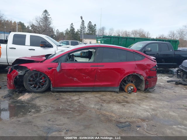 Продажа на аукционе авто 2023 Tesla Model X Plaid, vin: 7SAXCBE6XPF408986, номер лота: 12548709