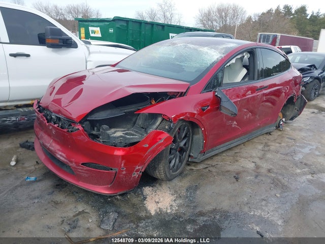 Продажа на аукционе авто 2023 Tesla Model X Plaid, vin: 7SAXCBE6XPF408986, номер лота: 12548709