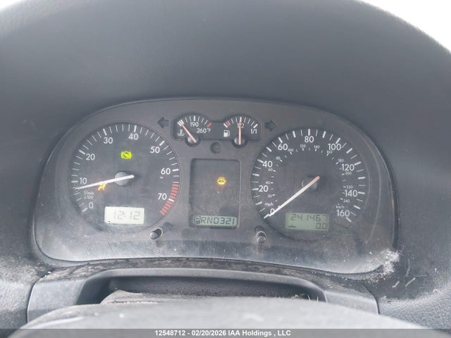 12548712 :رقم المزاد ، 9BWGB61J524033760 vin ، 2002 Volkswagen Golf Gls 2.0l مزاد بيع