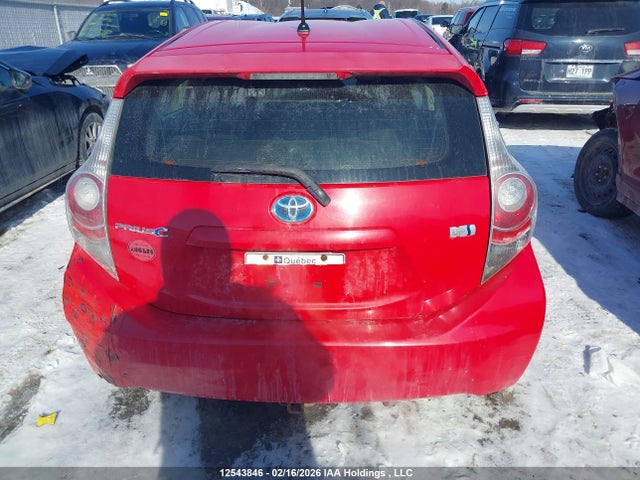 12543846 :رقم المزاد ، JTDKDTB35D1046669 vin ، 2013 Toyota Prius C مزاد بيع