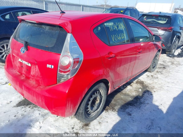 12543846 :رقم المزاد ، JTDKDTB35D1046669 vin ، 2013 Toyota Prius C مزاد بيع