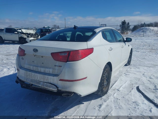 12548734 :رقم المزاد ، KNAGN4A78F5555094 vin ، 2015 Kia Optima Ex مزاد بيع