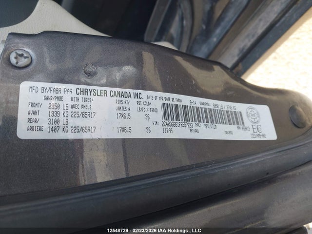 2C4RDGBG1FR557223 Dodge Grand Caravan Se