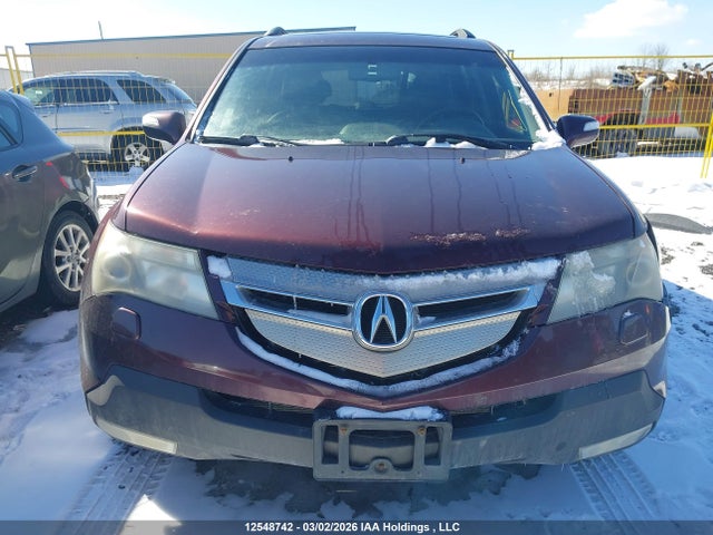 12548742 :رقم المزاد ، 2HNYD288X8H005138 vin ، 2008 Acura Mdx Sport مزاد بيع