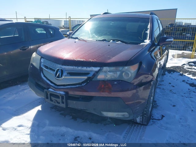 12548742 :رقم المزاد ، 2HNYD288X8H005138 vin ، 2008 Acura Mdx Sport مزاد بيع