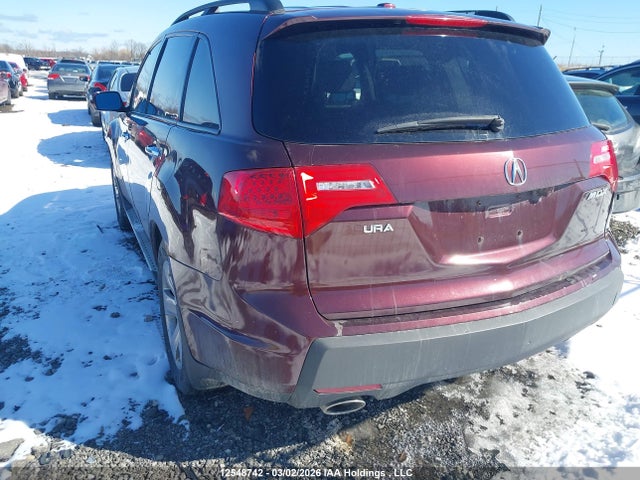 12548742 :رقم المزاد ، 2HNYD288X8H005138 vin ، 2008 Acura Mdx Sport مزاد بيع