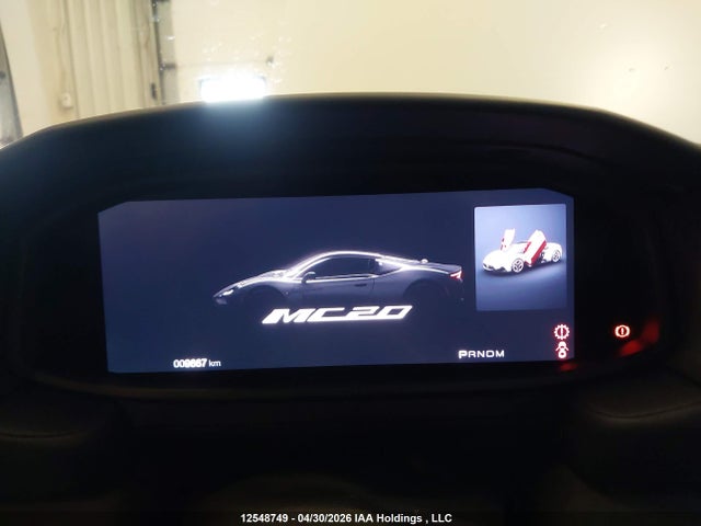 12548749 :رقم المزاد ، ZAM24BXA5N0407399 vin ، 2022 Maserati Mc20 مزاد بيع