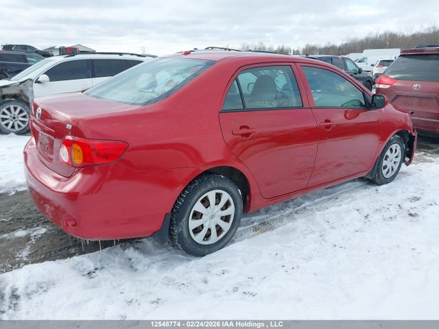 12548774 :رقم المزاد ، 2T1BU40E49C165598 vin ، 2009 Toyota Corolla S/le/xle مزاد بيع