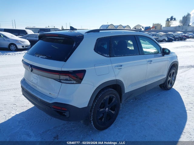 2025 Volkswagen Taos Comfortline Black Edition მანქანა იყიდება აუქციონზე, vin: 3VV2C7B21SM052925, აუქციონის ნომერი: 12548777
