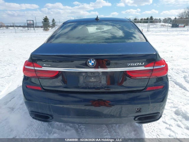 2016 Bmw 750li მანქანა იყიდება აუქციონზე, vin: WBA7F2C52GG418624, აუქციონის ნომერი: 12548858