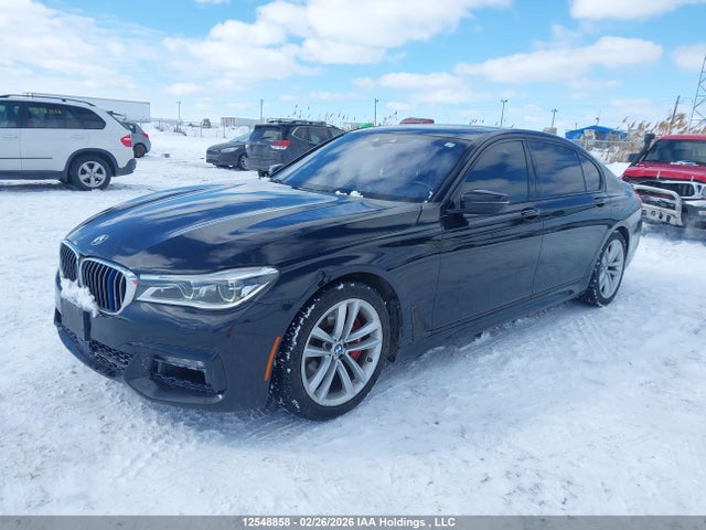 2016 Bmw 750li მანქანა იყიდება აუქციონზე, vin: WBA7F2C52GG418624, აუქციონის ნომერი: 12548858