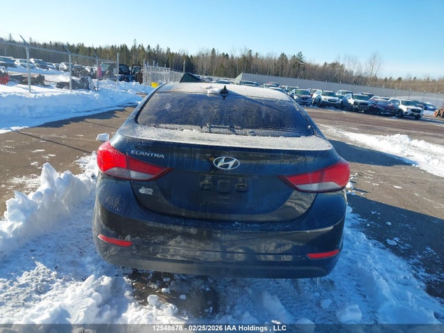 2016 Hyundai Elantra Gl მანქანა იყიდება აუქციონზე, vin: 5NPDH4AE9GH692915, აუქციონის ნომერი: 12548878