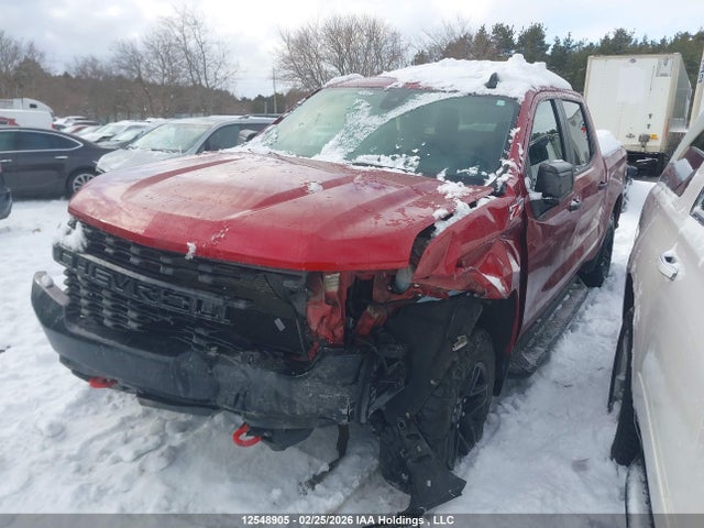 12548905 :رقم المزاد ، 1GCPYCEF9MZ443416 vin ، 2021 Chevrolet Silverado 1500 Custom Trail Boss مزاد بيع