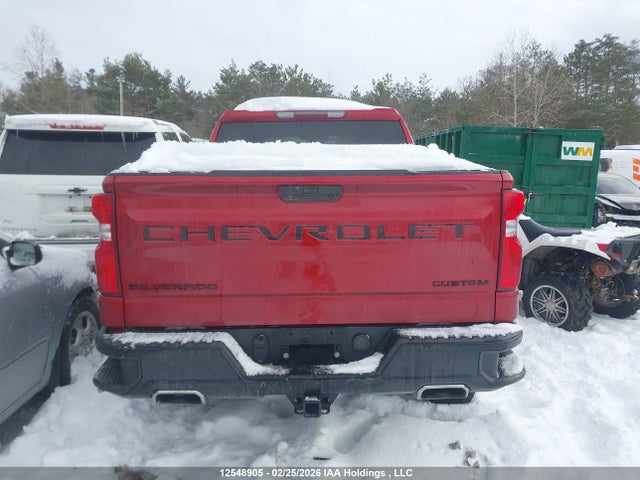 12548905 :رقم المزاد ، 1GCPYCEF9MZ443416 vin ، 2021 Chevrolet Silverado 1500 Custom Trail Boss مزاد بيع