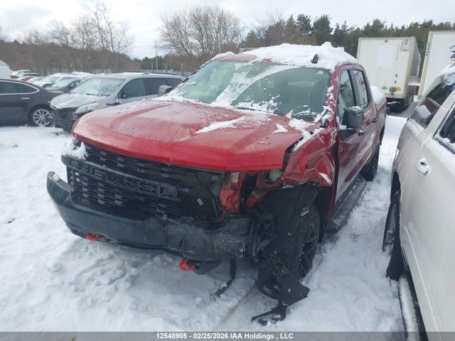 12548905 :رقم المزاد ، 1GCPYCEF9MZ443416 vin ، 2021 Chevrolet Silverado 1500 Custom Trail Boss مزاد بيع