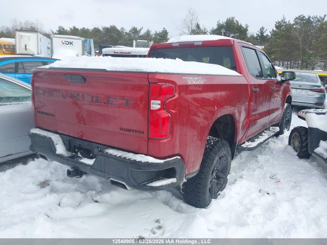 12548905 :رقم المزاد ، 1GCPYCEF9MZ443416 vin ، 2021 Chevrolet Silverado 1500 Custom Trail Boss مزاد بيع