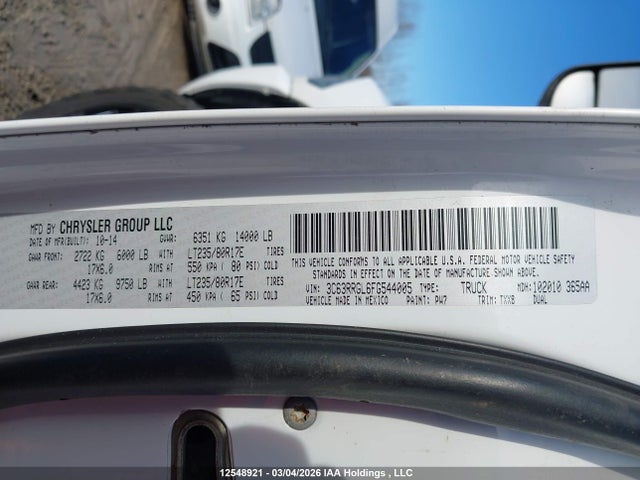 3C63RRGL6FG544005 RAM 3500 Tradesman