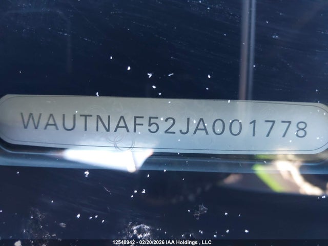 WAUTNAF52JA001778 Audi A5 Premium Plus S-line