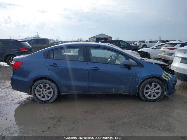 Продажа на аукционе авто 2016 Kia Rio Lx, vin: KNADM4A33G6588437, номер лота: 12548946
