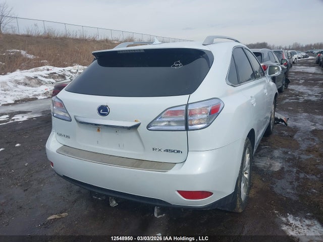 12548950 :رقم المزاد ، JTJBC1BA9A2405062 vin ، 2010 Lexus Rx 450h مزاد بيع