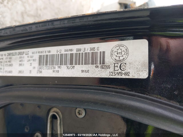 12548973 :رقم المزاد ، 1C6RD7LT7CS316764 vin ، 2012 Ram 1500 Slt مزاد بيع
