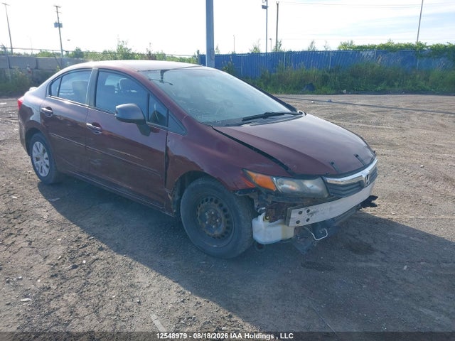 Продажа на аукционе авто 2012 Honda Civic, vin: 2HGFB2F44CH017119, номер лота: 12548979