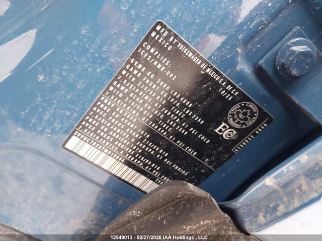 2026 Volkswagen Taos Se მანქანა იყიდება აუქციონზე, vin: 3VVUC7B28TM016644, აუქციონის ნომერი: 12549013