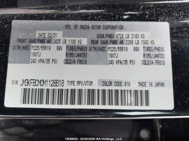 JM3KFBCM0M1128618 Mazda Cx-5 Gs/kuro Edition/signature