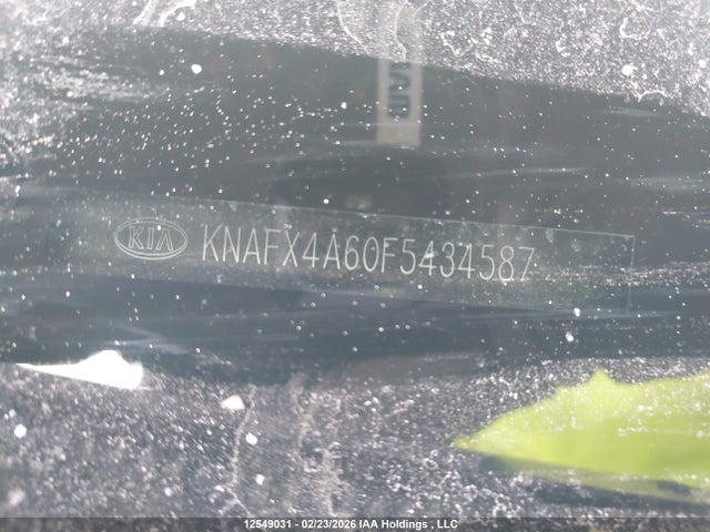 KNAFX4A60F5434587 KIA Forte 1.8l Lx/1.8l Lx+/lx+ Winter Edition