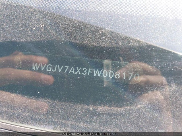 WVGJV7AX3FW008170 Volkswagen Tiguan S/se/sel/r-line