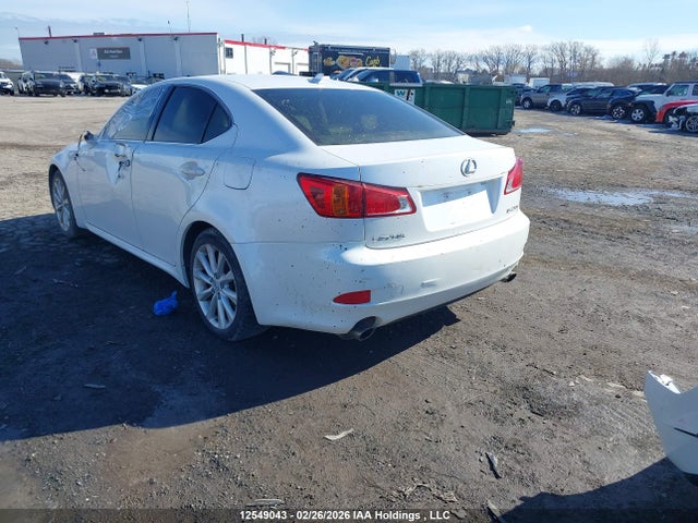 12549043 :رقم المزاد ، JTHBK262795098255 vin ، 2009 Lexus Is 250 مزاد بيع