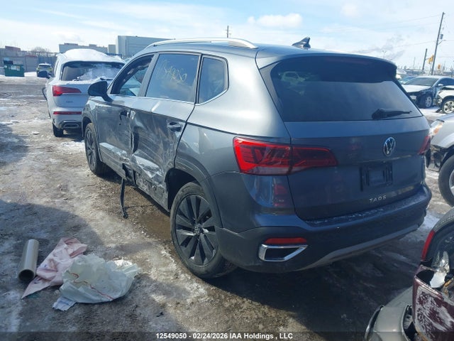 Продажа на аукционе авто 2024 Volkswagen Taos Se, vin: 3VVSX7B26RM056984, номер лота: 12549050