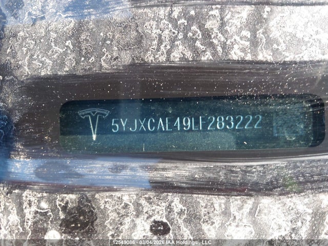 5YJXCAE49LF283222 Tesla Model X Performance