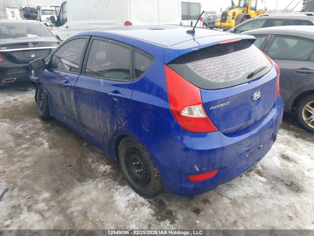12549096 :رقم المزاد ، KMHCU5AE7CU009733 vin ، 2012 Hyundai Accent Gls مزاد بيع