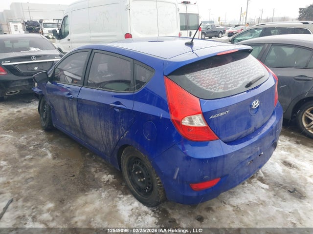 12549096 :رقم المزاد ، KMHCU5AE7CU009733 vin ، 2012 Hyundai Accent Gls مزاد بيع