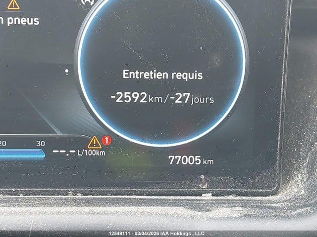 12549111 :رقم المزاد ، KM8JCCAE2PU173296 vin ، 2023 Hyundai Tucson Sel مزاد بيع