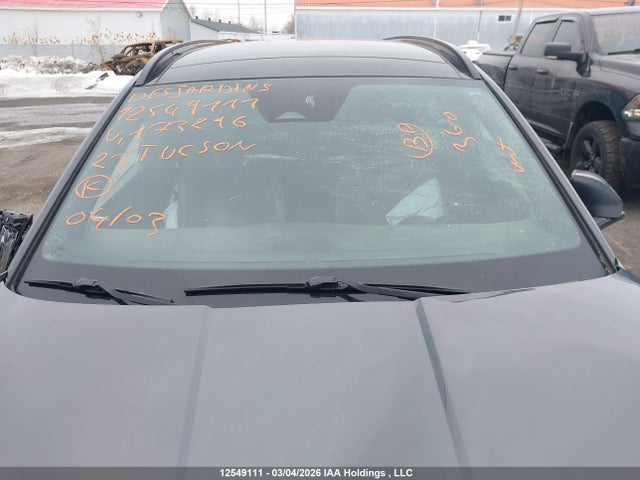 12549111 :رقم المزاد ، KM8JCCAE2PU173296 vin ، 2023 Hyundai Tucson Sel مزاد بيع