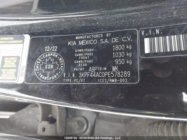 KIA FORTE GT 2023 3KPF44AC0PE578289 Image 19