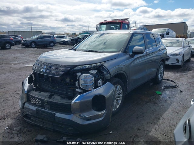 12549141 :رقم المزاد ، JA4J4TA86NZ618533 vin ، 2022 Mitsubishi Outlander Es مزاد بيع