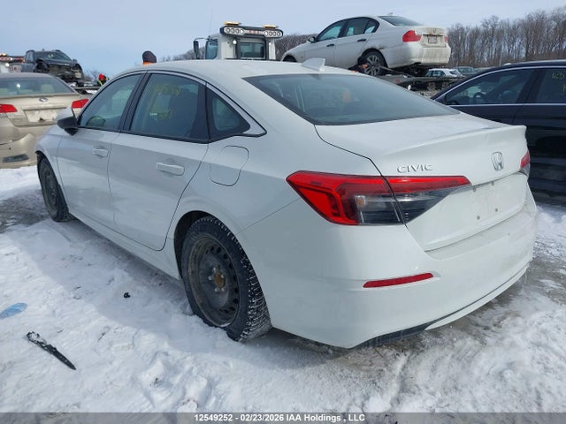 12549252 :رقم المزاد ، 2HGFE2F30NH117641 vin ، 2022 Honda Civic Ex مزاد بيع