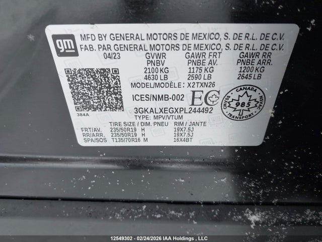 3GKALXEGXPL244492 GMC Terrain