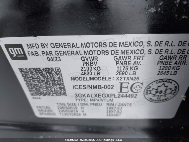 3GKALXEGXPL244492 GMC Terrain