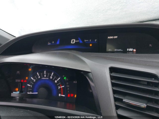 2012 Honda Civic Lx მანქანა იყიდება აუქციონზე, vin: 2HGFB2F50CH042592, აუქციონის ნომერი: 12549324